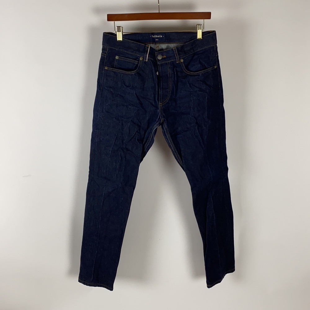 Balibaris mens Selvedge denim slim fit jeans 30